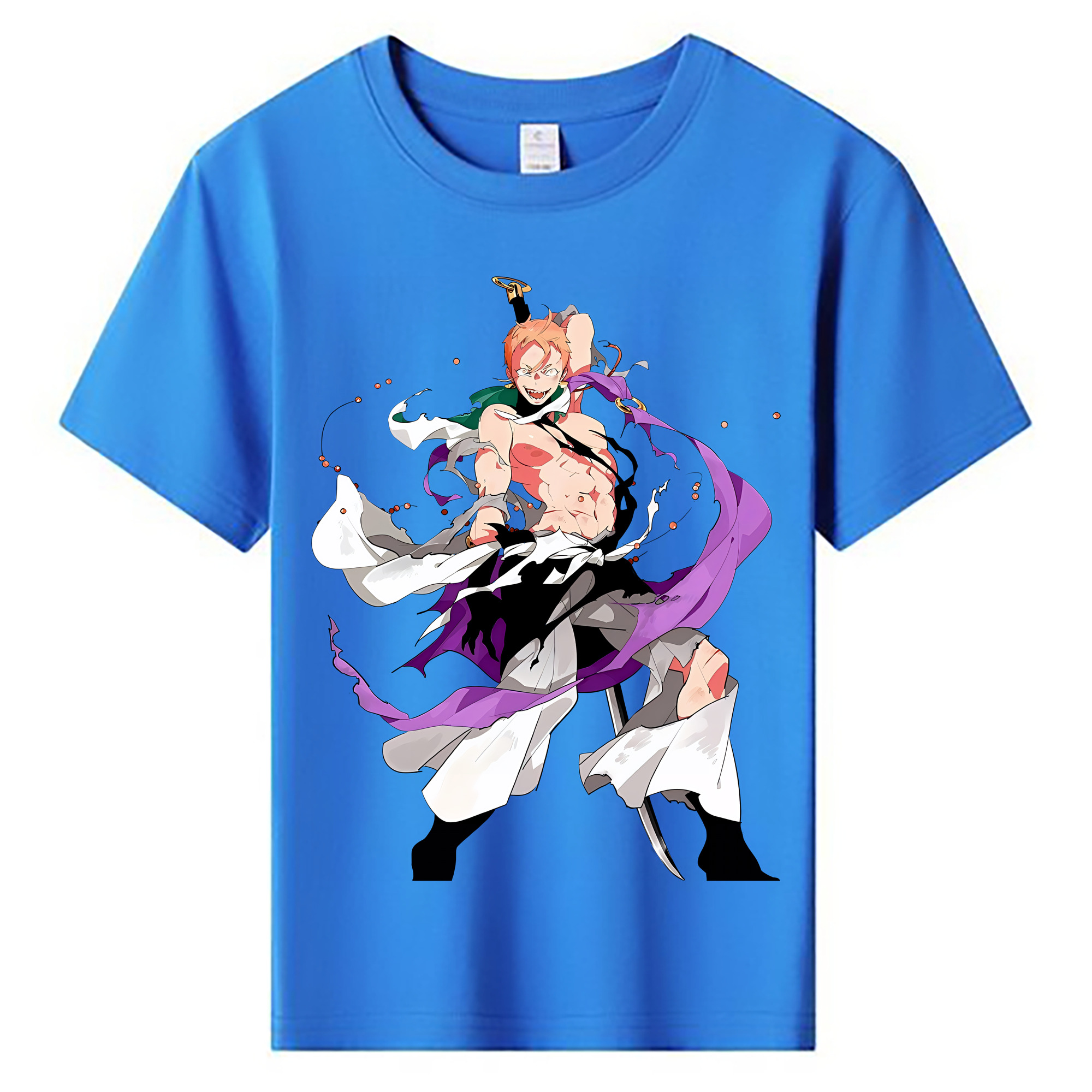 （画像用） 刀剣乱舞 Touken Ranbu 綿100％キッズTシャツ（フロントプリント）
